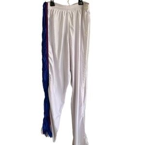 Vintage Sports Belle Poppers Snap Pants 80s 90s Joggers Track Medium Blokette